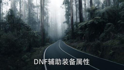 dnf辅助遴选什么属性好，DNF辅助装备属性