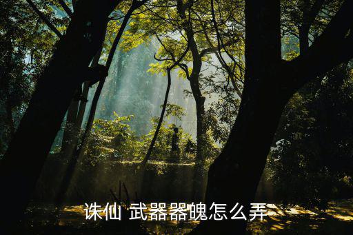 诛仙游戏装备气魄怎么拆解，诛仙 武器器魄怎么弄