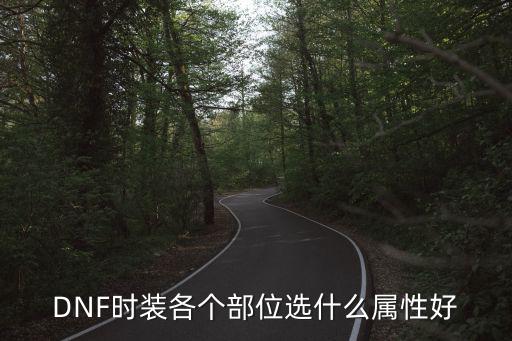 dnf时装护腿选什么属性，大枪PK时装护腿选什么属性