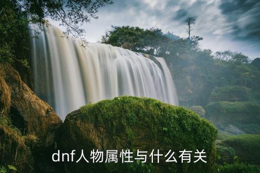 是dnf属性是什么原因，求指点一下我DNF的属性是怎么回事
