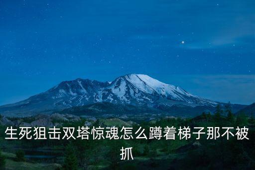 手游生死狙击双塔惊魂怎么卡，4399生死狙击怎么卡