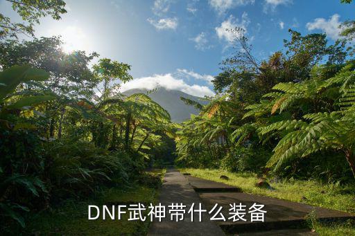 dnf武神要什么装备属性，DNF武神带什么装备