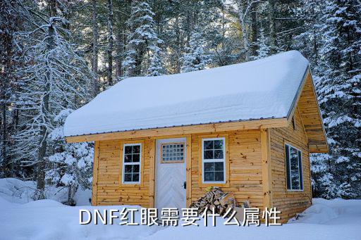 dnf红眼主要看什么属性，地下城与勇士里红眼比较注重什么属性