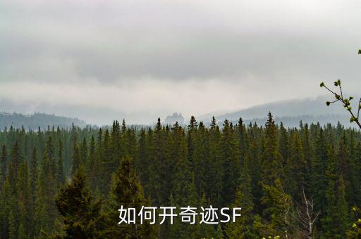 如何开奇迹SF