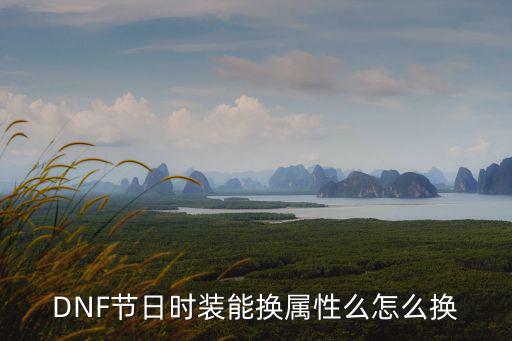DNF节日时装能换属性么怎么换