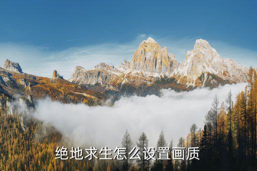 手游pubg画质模糊怎么调，绝地求生怎么设置画质