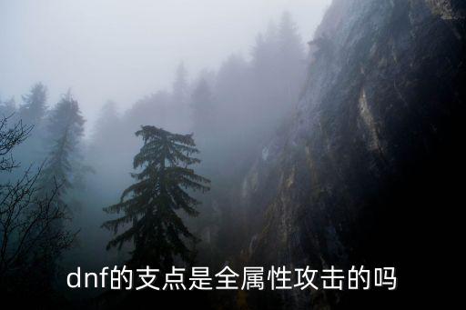 dnf的支点是全属性攻击的吗