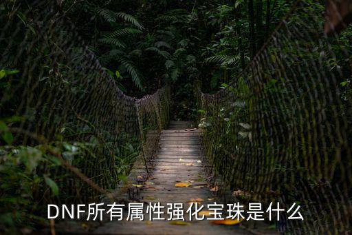 DNF所有属性强化宝珠是什么