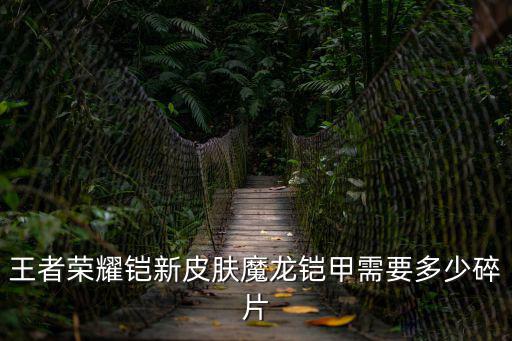 王者荣耀铠新皮肤魔龙铠甲需要多少碎片