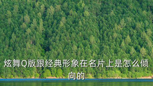 炫舞Q版跟经典形象在名片上是怎么倾向的