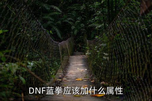 dnf蓝拳自身有什么属性，蓝拳的主要是什么属性啊