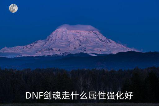DNF剑魂走什么属性强化好