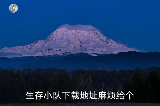 吃鸡小队手游怎么下载，生存小队安卓版在哪下载