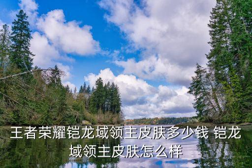 王者荣耀黄忠新皮肤多少元，新皮肤多少钱出售