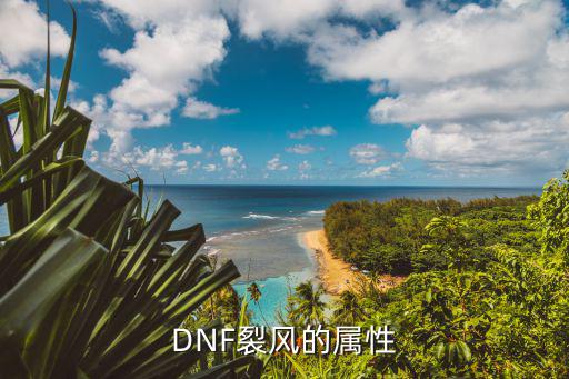 dnf风法师是什么属性，DNF裂风的属性