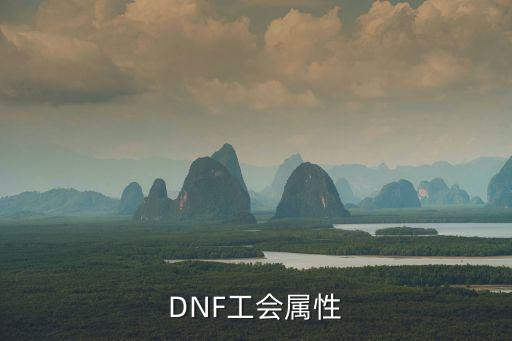 dnf新建工会有什么属性，DNF工会属性