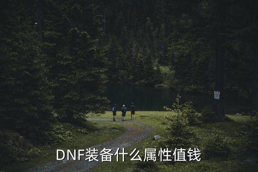 DNF装备什么属性值钱