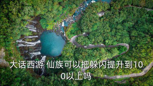 大话西游 仙族可以把躲闪提升到100以上吗