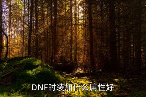 dnf女装升级是什么属性，dnf服装加属性