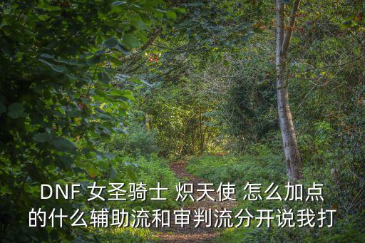 dnf炽天使附加什么属性，dnf炽天使带什么称号