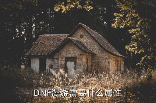 DNF漫游走什么属性攻击，dnf漫游适合什么属性攻击和强化