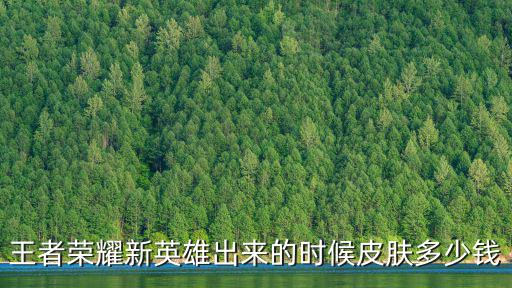 王者荣耀新皮肤大概冲多少，王者荣耀有97个皮肤一般要冲多少钱