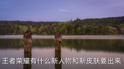 王者荣耀有什么新人物和新皮肤要出来