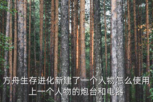 方舟手游炮塔怎么装备，方舟手游里TEK Kibble processor 是什么该怎么用