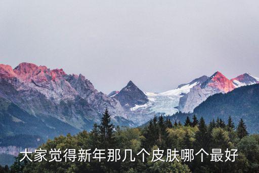 王者荣耀鼠年新皮肤哪个好，大家觉得新年那几个皮肤哪个最好