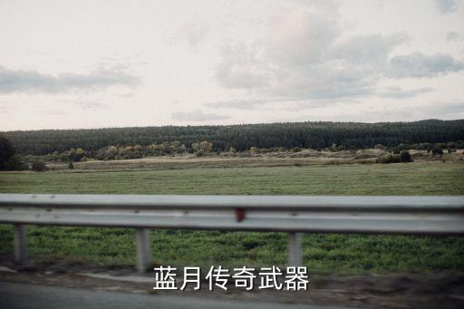 蓝月传奇武器
