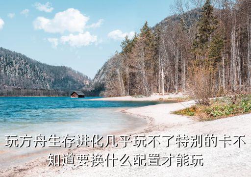 怎么玩方舟生存进化手游才不卡，你好OPPOr11玩方舟手游太卡了怎么办