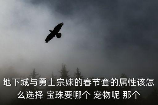 地下城与勇士宗妹的春节套的属性该怎么选择 宝珠要哪个 宠物呢 那个