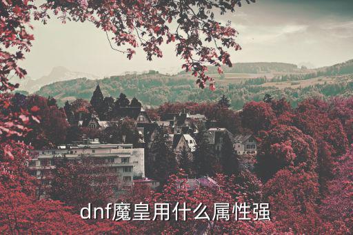 dnf95魔皇什么属性，dnf魔皇应该走什么属性和加点我主要刷图