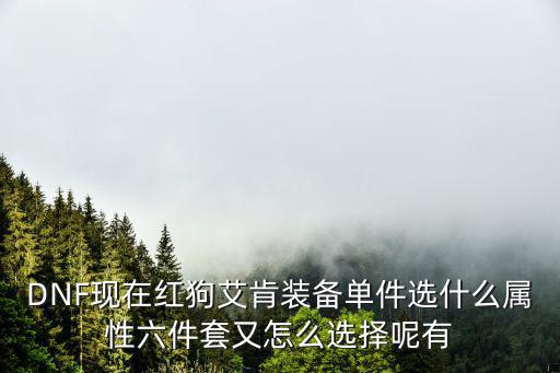 DNF红狗叠什么属性，dnf红狗怎么装叠buff流程