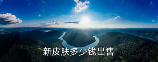 新皮肤多少钱出售