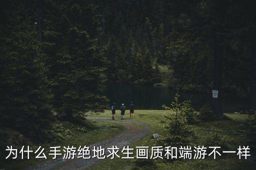 为什么手游绝地求生画质和端游不一样