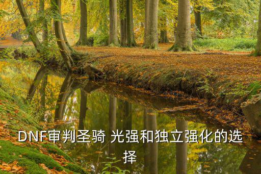dnf审判走什么属性强化，dnf神思者审判对什么属性强化