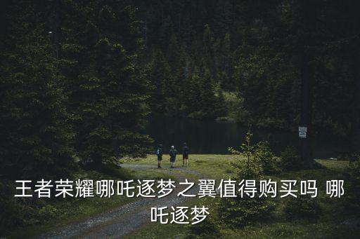 王者荣耀哪吒逐梦之翼值得购买吗 哪吒逐梦