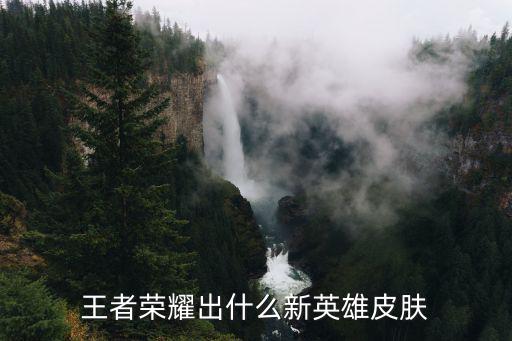 王者荣耀出什么新英雄皮肤