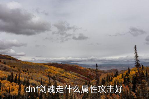 dnf剑魂什么属性的伤害，dnf剑魂走什么属性攻击好
