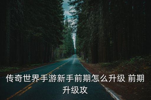 传奇手游怎么刷怪升级，热血传奇手游这么升级快