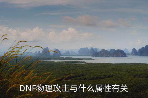 DNF物理攻击与什么属性有关