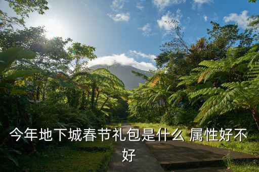 今年地下城春节礼包是什么 属性好不好