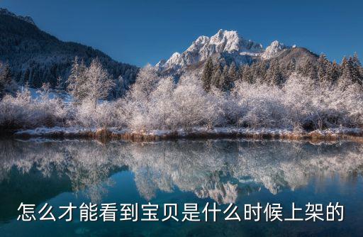 淘手游怎么看商品上架时间，产品上传的时间哪里会有显示