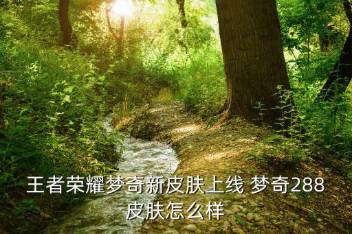 王者荣耀梦奇新皮肤上线 梦奇288皮肤怎么样
