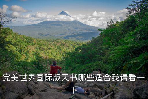 完美世界国际版天书哪些适合我请看一下