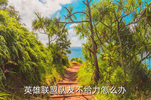 英雄联盟队友不给力怎么办