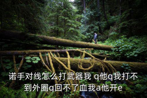 手游诺手闪q挺近怎么打，促音亚索怎么打诺手他的Q在内圈是不是他就不会回血