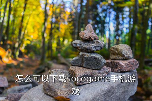 怎么可以下载socogame手机游戏