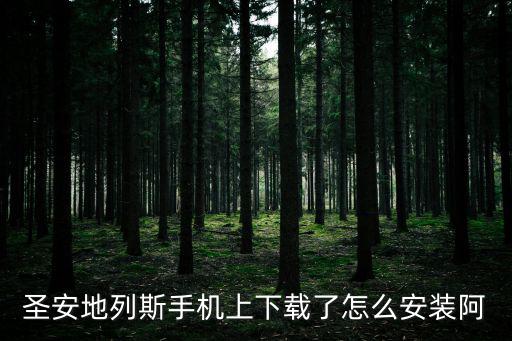 圣安地列斯手机上下载了怎么安装阿